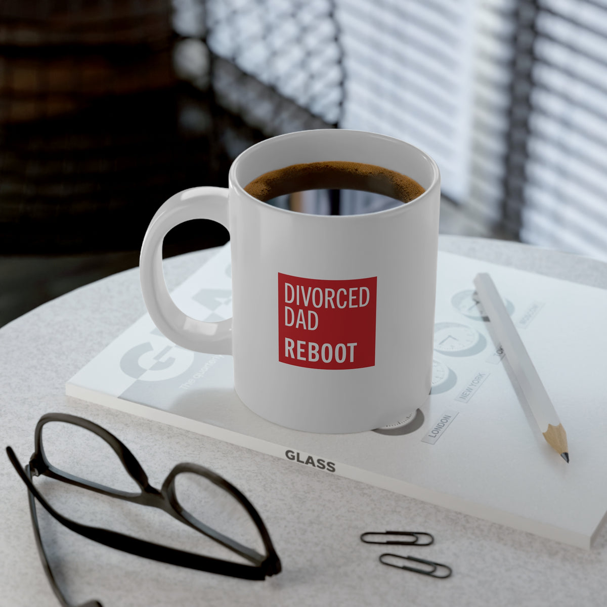 Divorced Dad Reboot Coffee Mug | 20oz Jumbo Coffee Mug