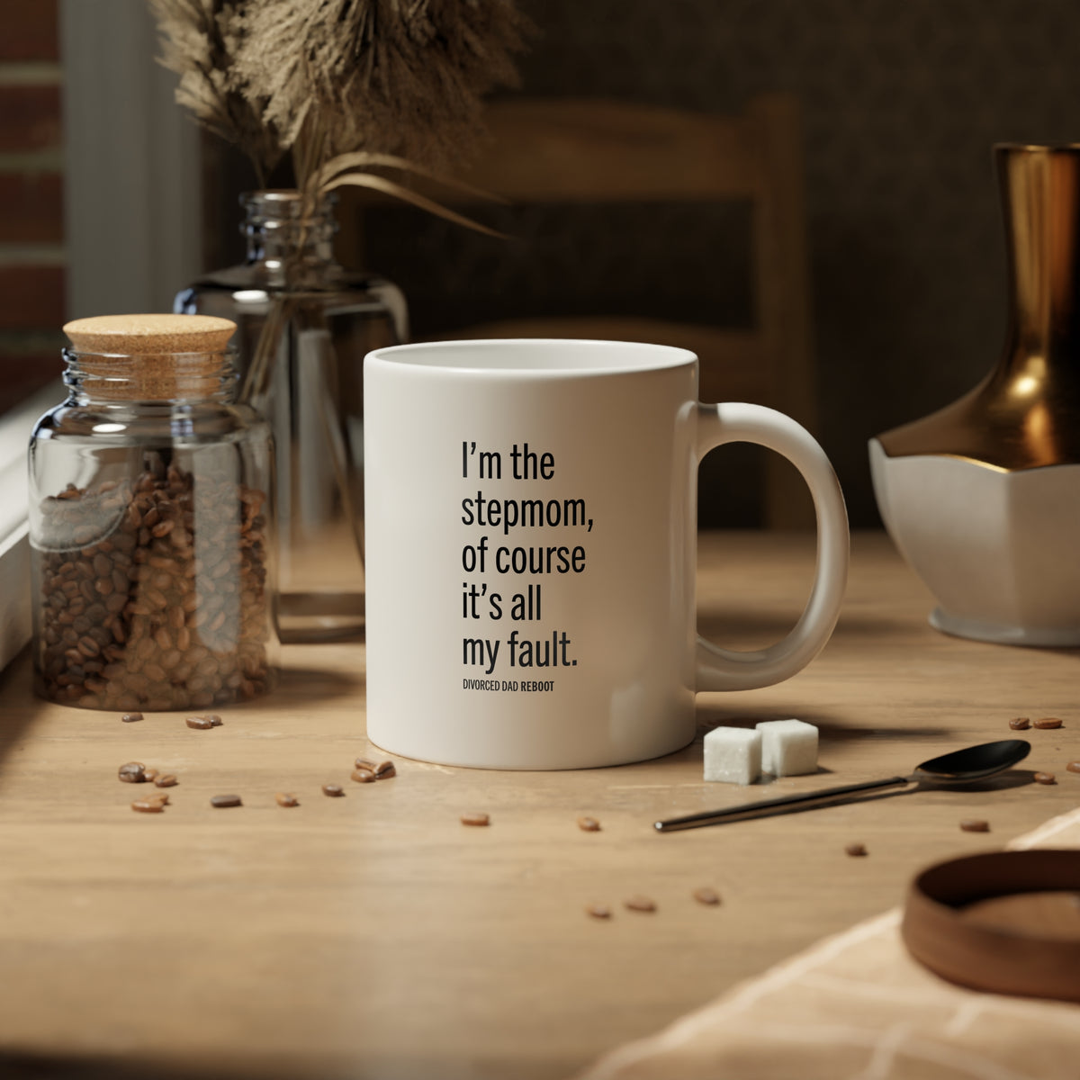 I'm the Stepmom Of Course It's All My Fault, 20 oz Coffee Mug
