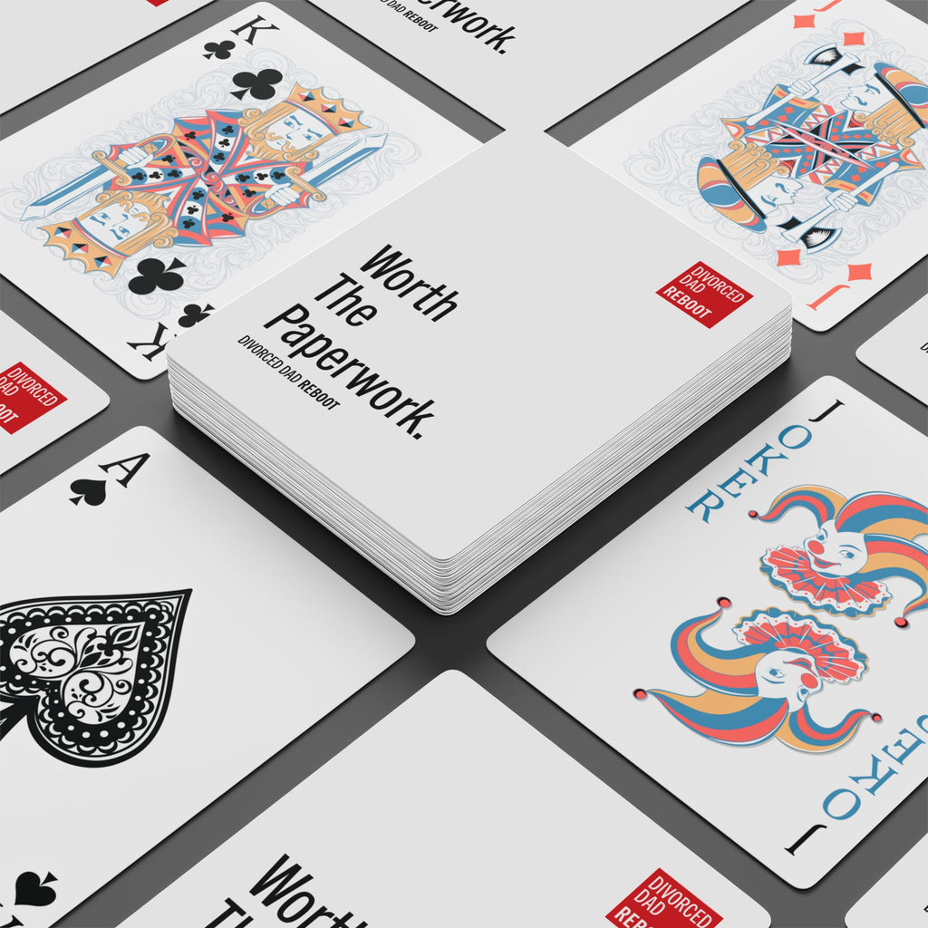 Worth The Paperwork | Poker Playing Cards