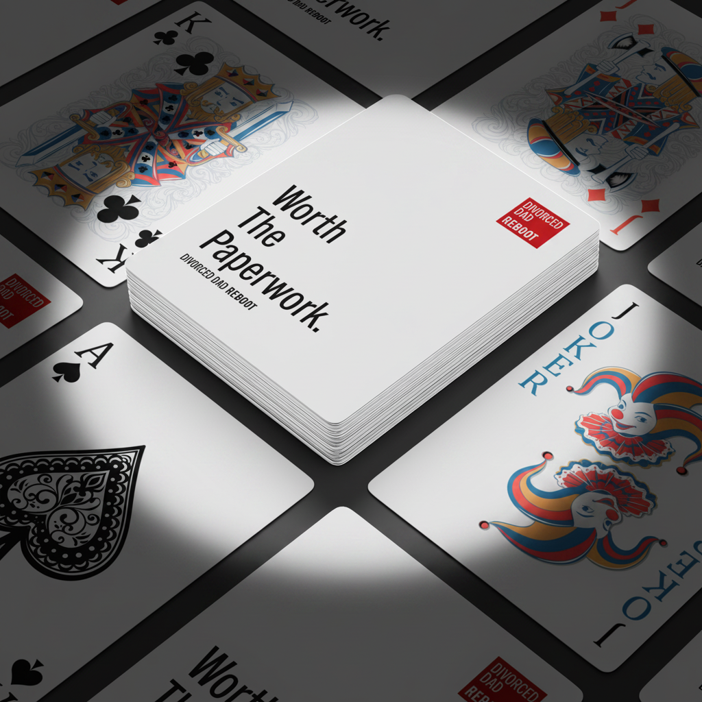 Worth The Paperwork | Poker Playing Cards