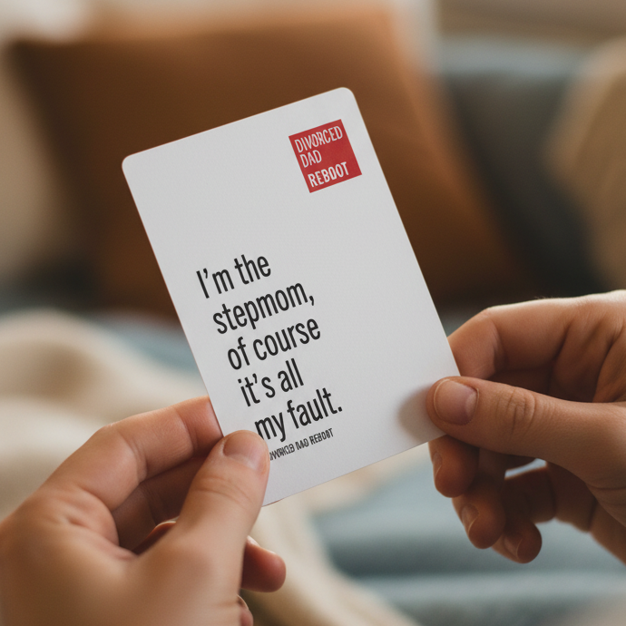 I’m the Stepmom Of Course It's All My Fault | Poker Playing Cards