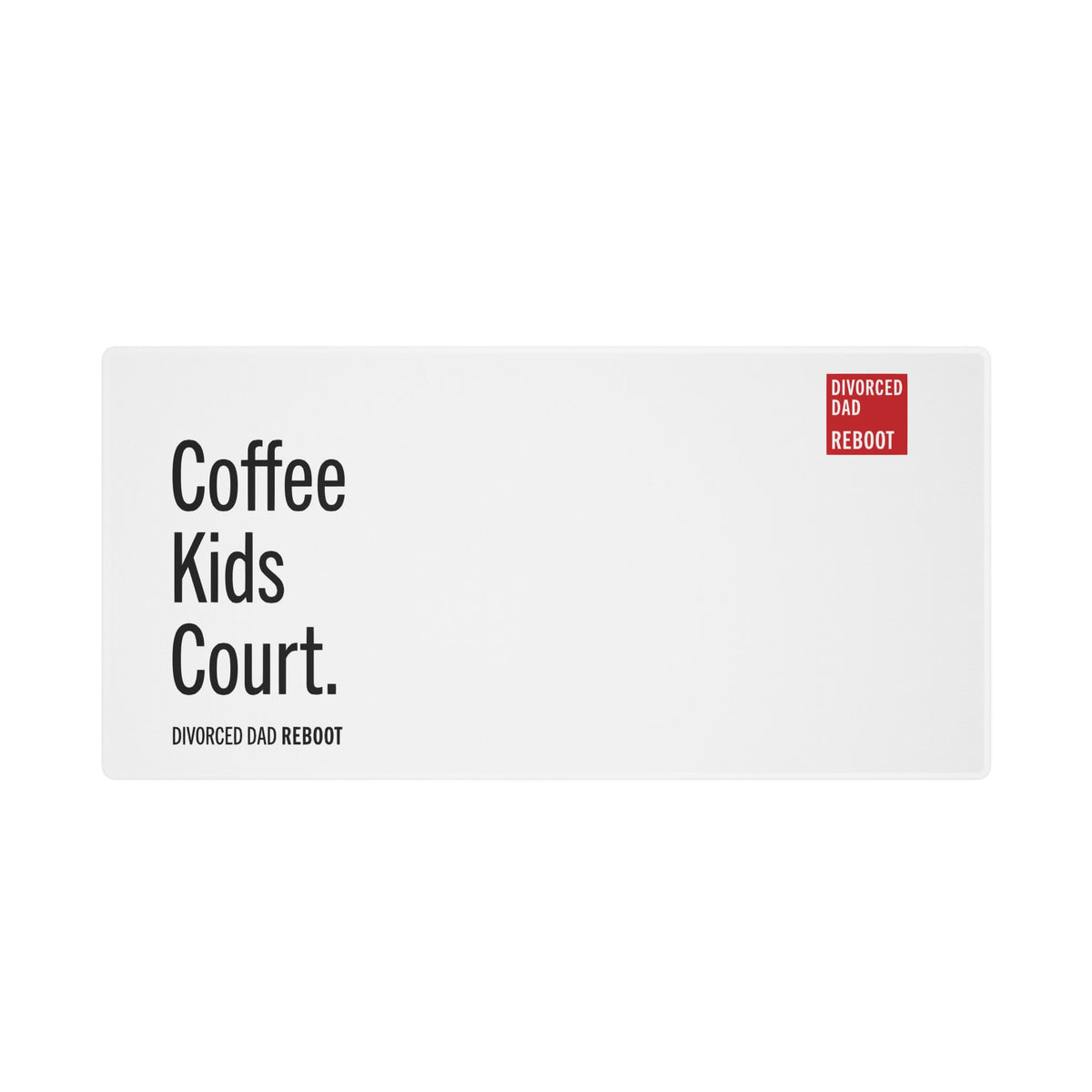 Coffee Kids Court | Desk Mat