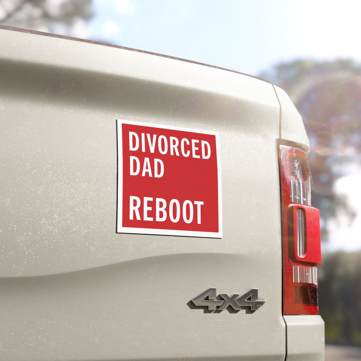 Divorced Dad Reboot | Car Magnets