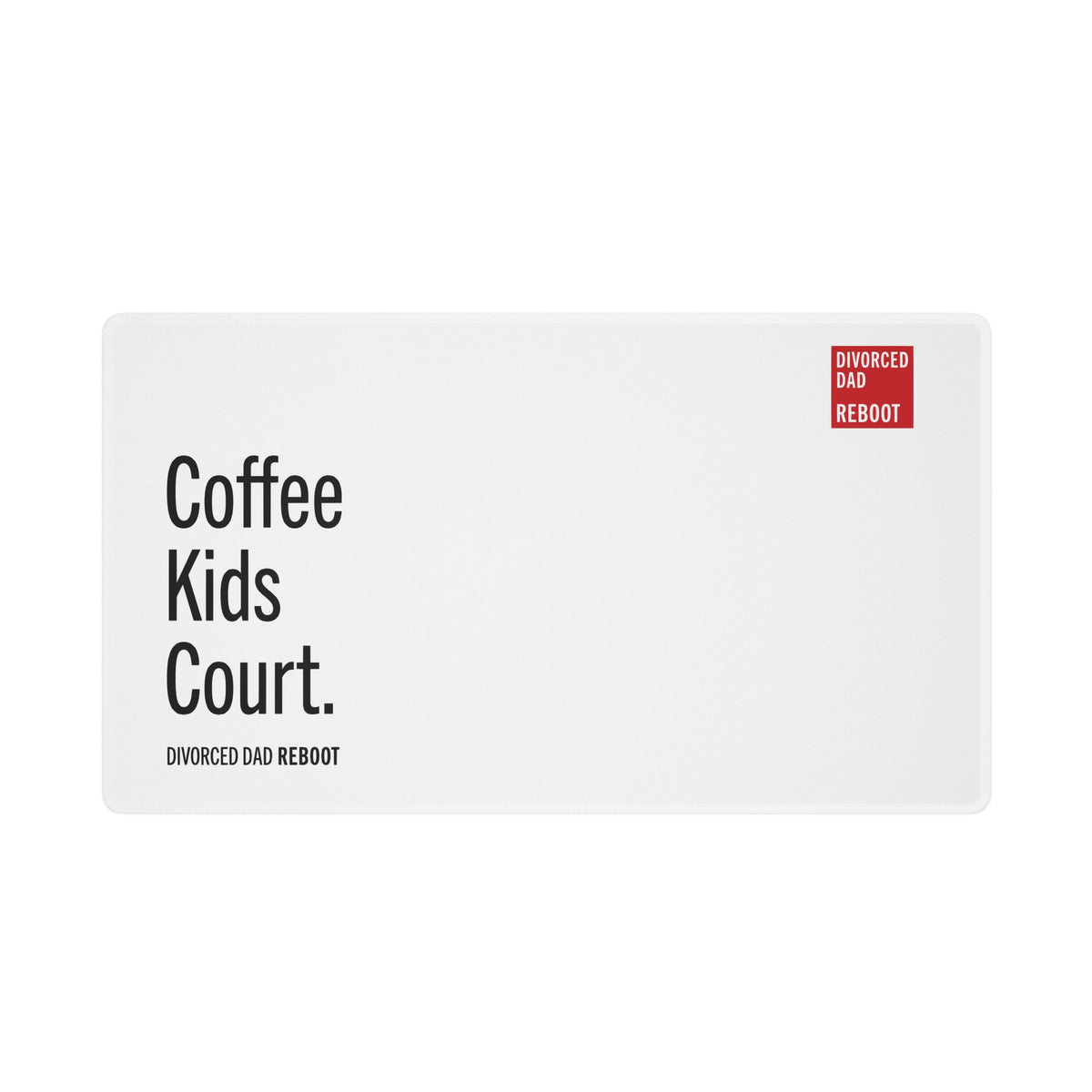 Coffee Kids Court | Desk Mat