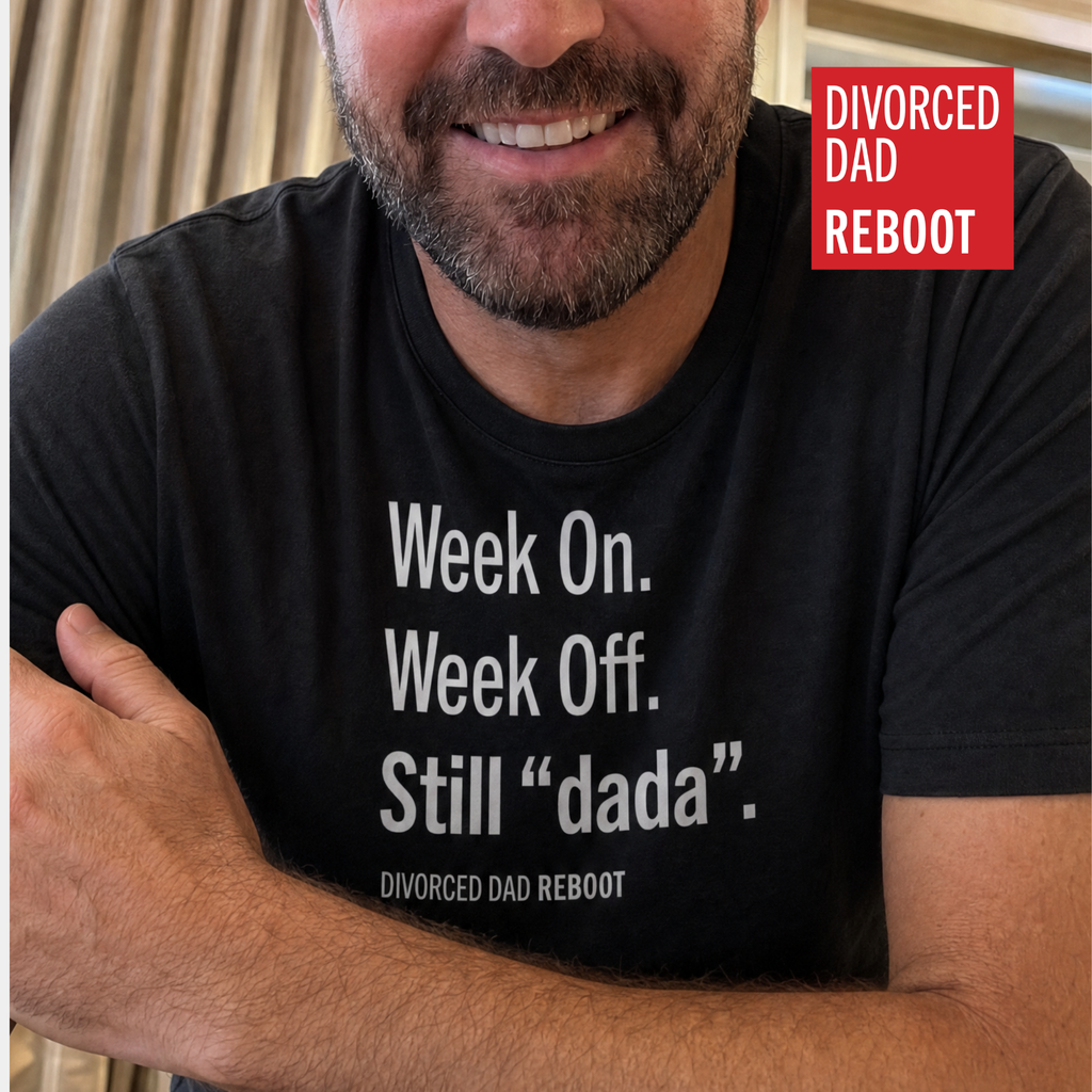 Week On Week Off Still "dada" TShirt |  Funny Coparenting Tee | Divorced Dad Gift