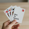 Worth The Paperwork | Poker Playing Cards