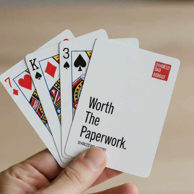 Worth The Paperwork | Poker Playing Cards