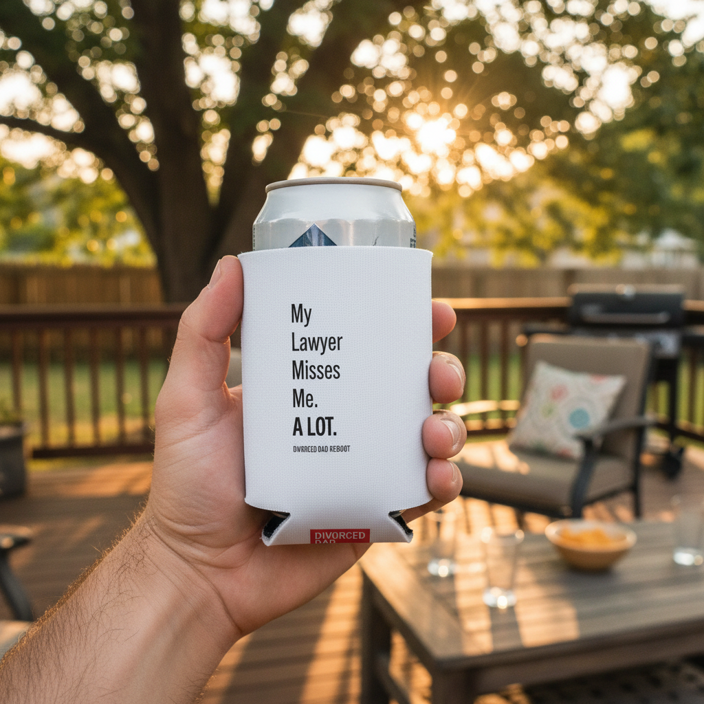My Lawyer Misses Me A Lot Can Cooler | Funny Divorce Dad Novelty
