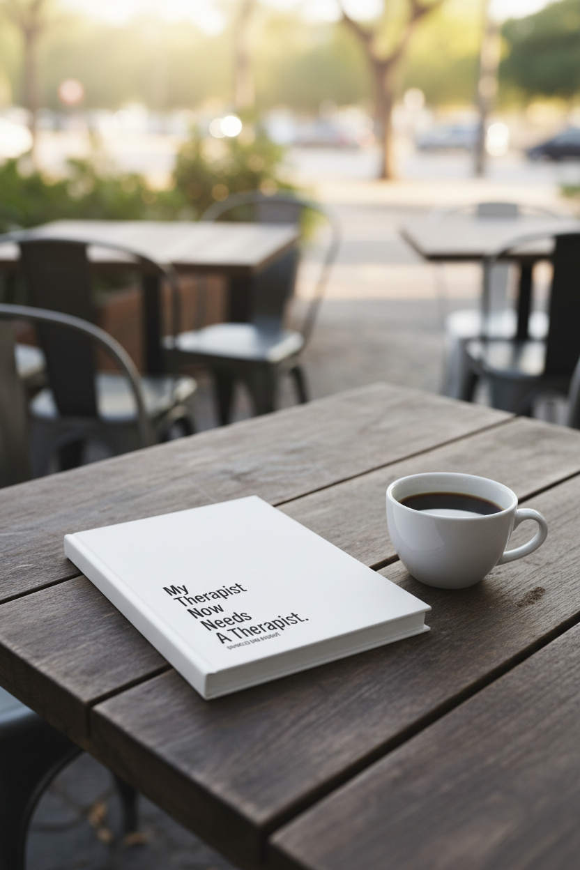 My Therapist Now Needs A Therapist Hardcover Journal | Therapy Gift