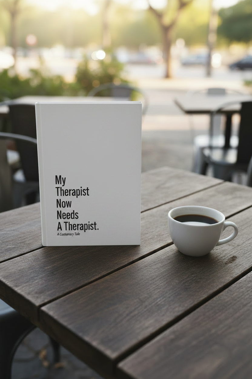 My Therapist Now Needs A Therapist Hardcover Journal | Therapy Gift