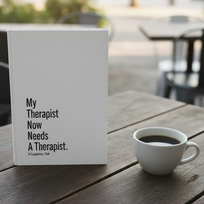 My Therapist Now Needs A Therapist Hardcover Journal | Therapy Gift