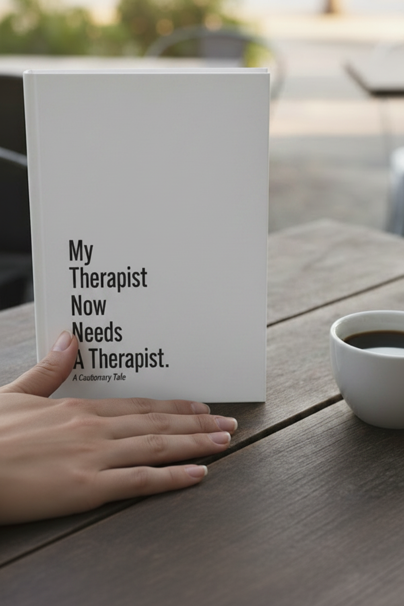 My Therapist Now Needs A Therapist Hardcover Journal | Therapy Gift