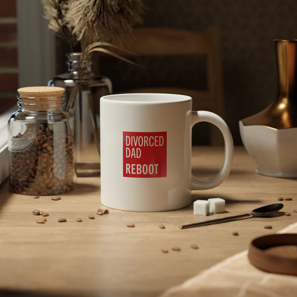 Divorced Dad Reboot Coffee Mug | 20oz Jumbo Coffee Mug