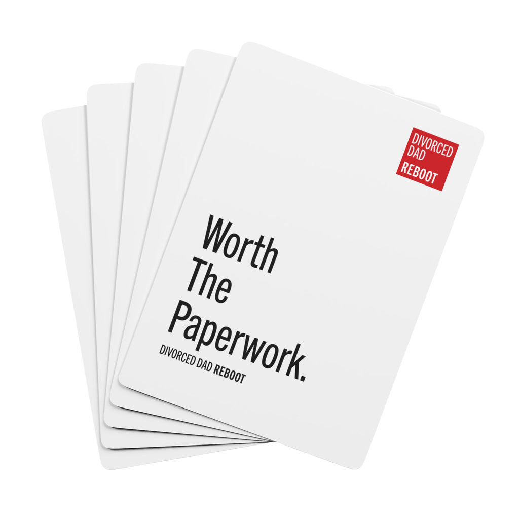 Worth The Paperwork | Poker Playing Cards