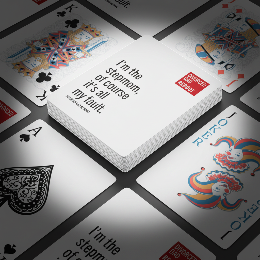 I’m the Stepmom Of Course It's All My Fault | Poker Playing Cards