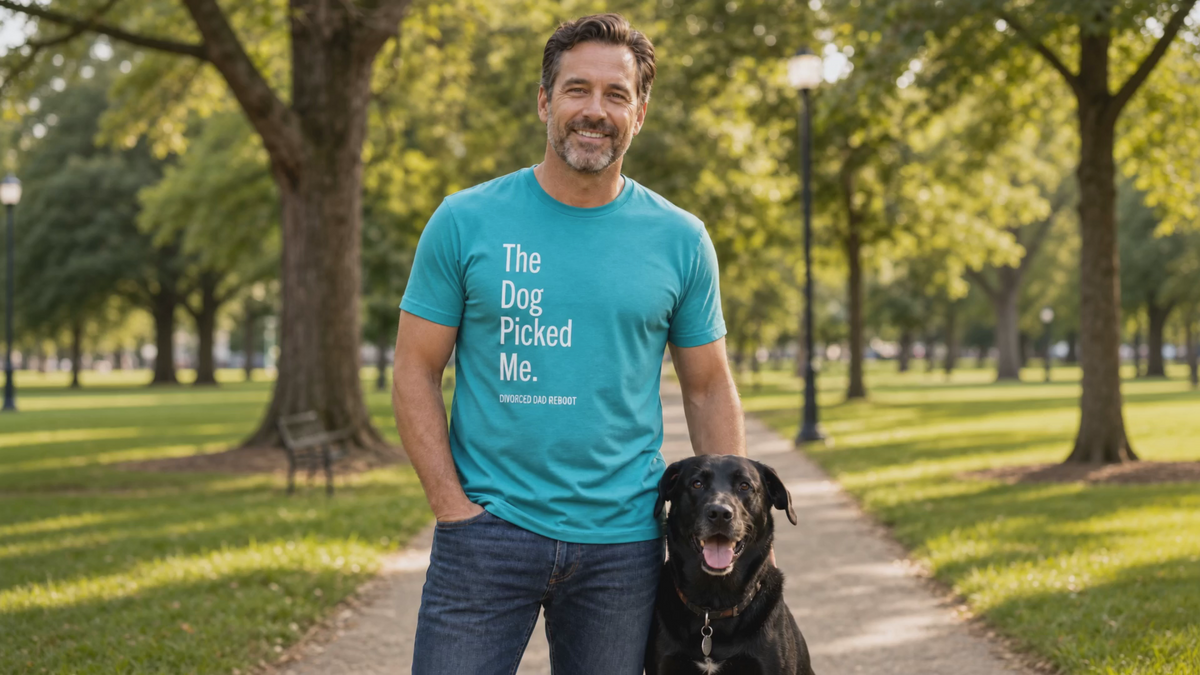 The Dog Picked Me TShirt | Funny Divorced Dad Dog Gift