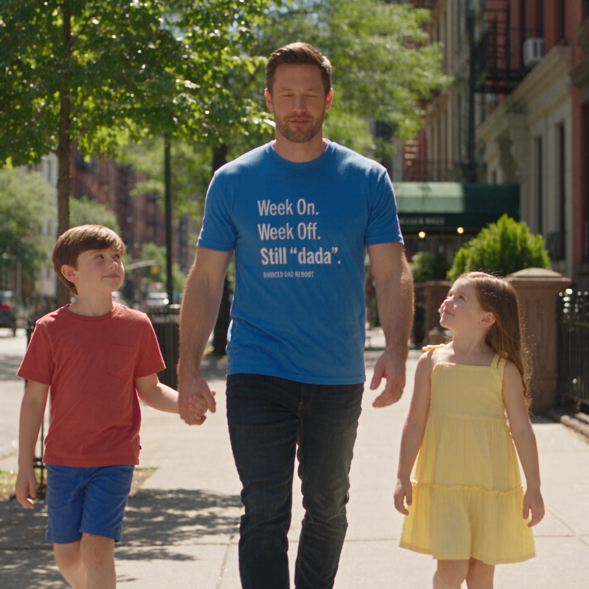 Week On Week Off Still "dada" TShirt |  Funny Coparenting Tee | Divorced Dad Gift