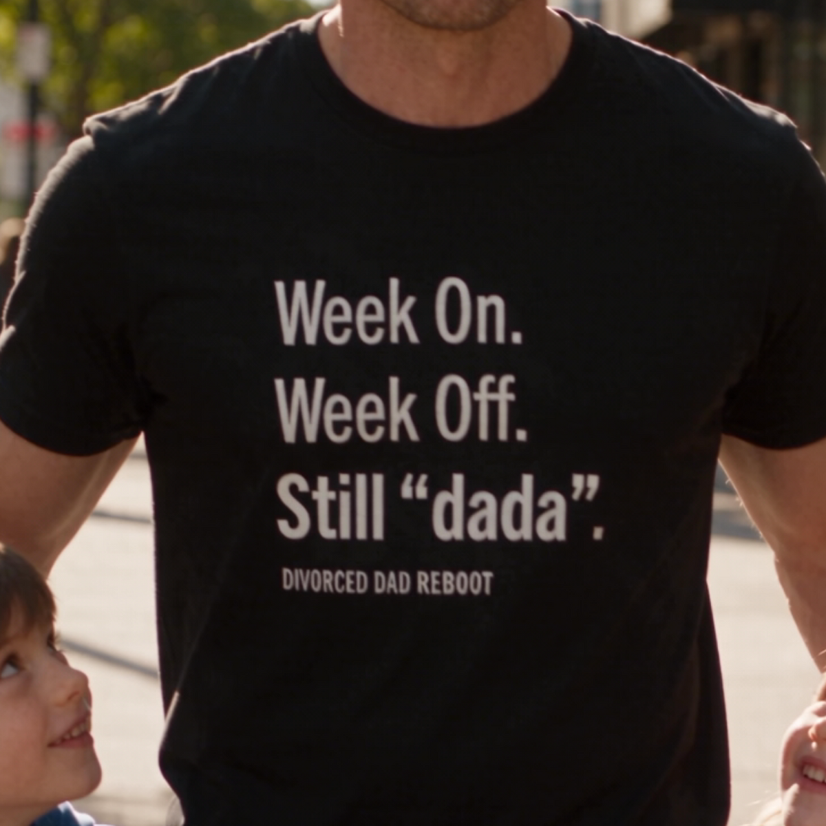 Week On Week Off Still "dada" TShirt |  Funny Coparenting Tee | Divorced Dad Gift