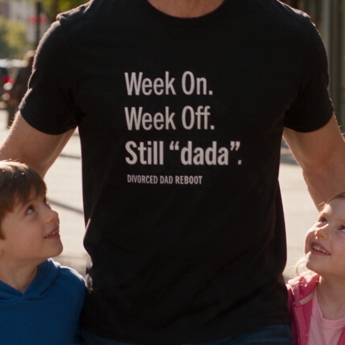 Week On Week Off Still "dada" TShirt |  Funny Coparenting Tee | Divorced Dad Gift
