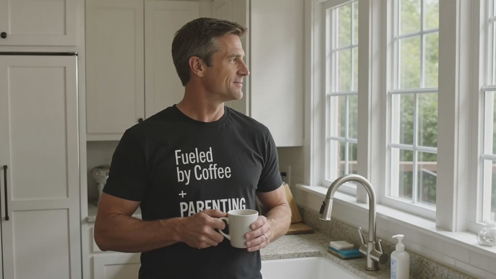 Fueled by Coffee and Parenting Plans Tee
