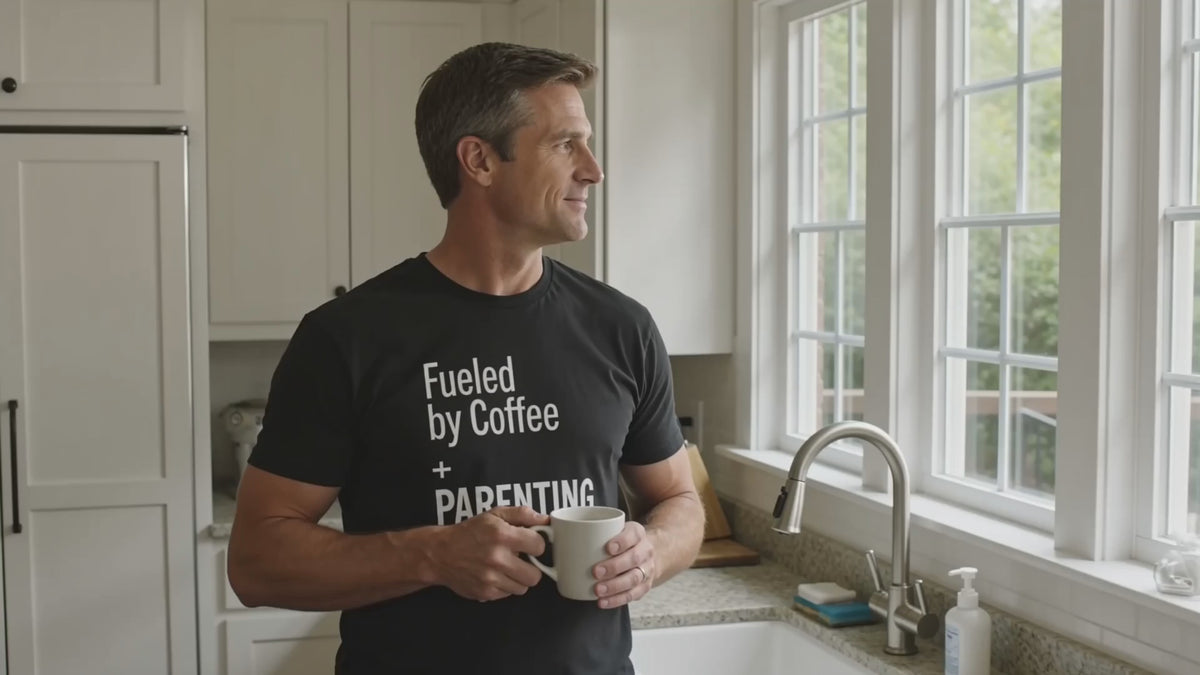 Fueled by Coffee and Parenting Plans Tee