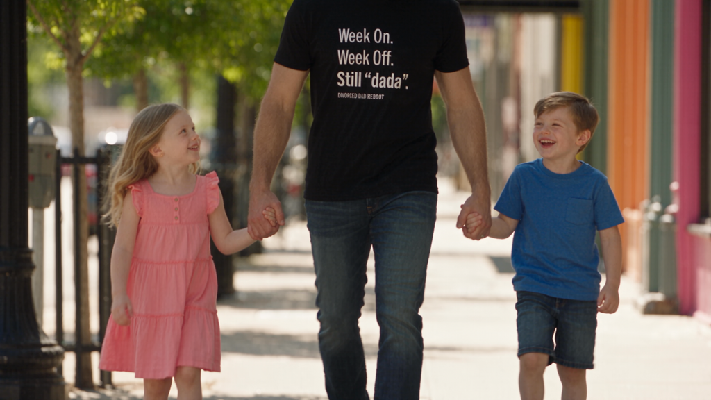 Week On Week Off Still "dada" TShirt |  Funny Coparenting Tee | Divorced Dad Gift