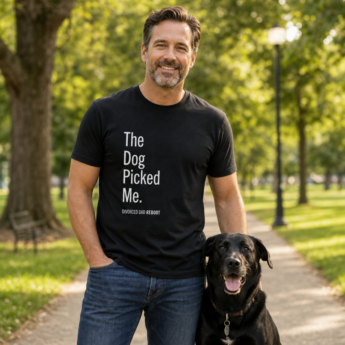The Dog Picked Me TShirt | Funny Divorced Dad Dog Gift