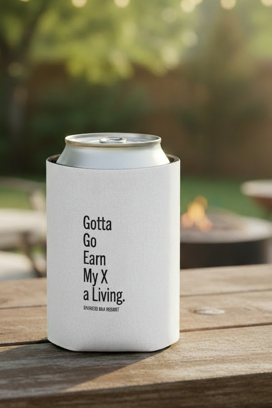 Gotta Go Earn My X a Living | Can Cooler