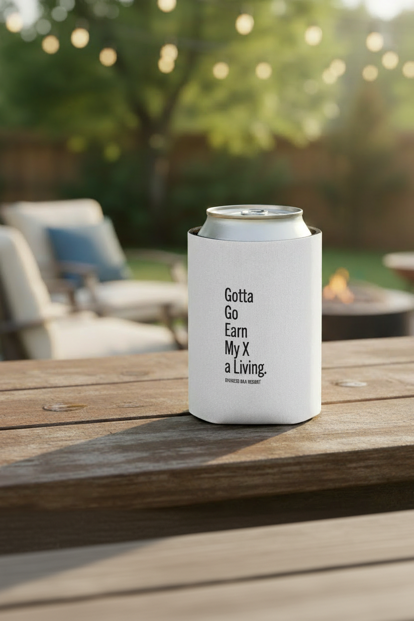 Gotta Go Earn My X a Living | Can Cooler