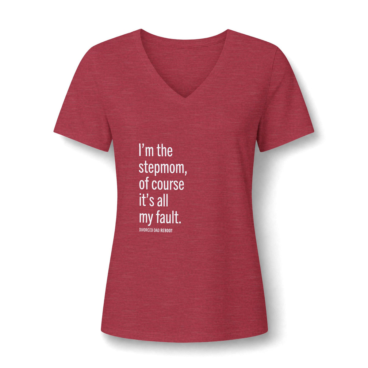 I'm the Stepmom Of Course It's All My Fault V-Neck T Shirt