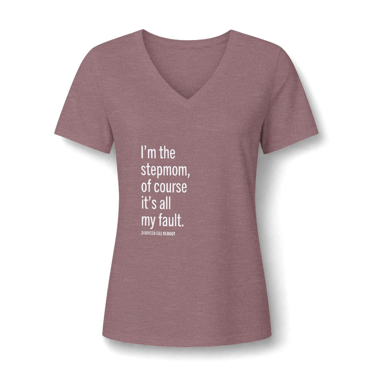 I'm the Stepmom Of Course It's All My Fault V-Neck T Shirt