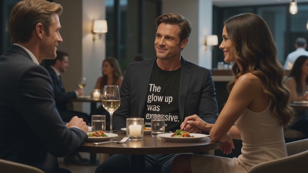The Glow Up Was Expensive TShirt | | Funny Divorce Dad Shirt