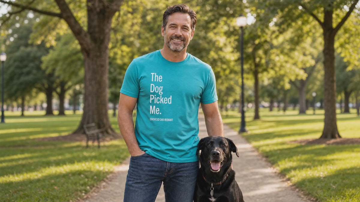The Dog Picked Me TShirt | Funny Divorced Dad Dog Gift